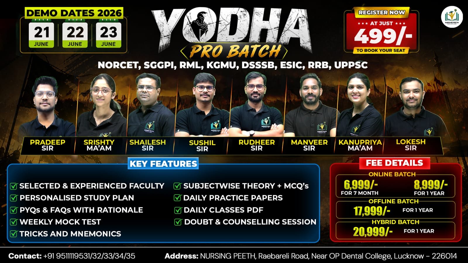 Yodha Pro Batch 2026